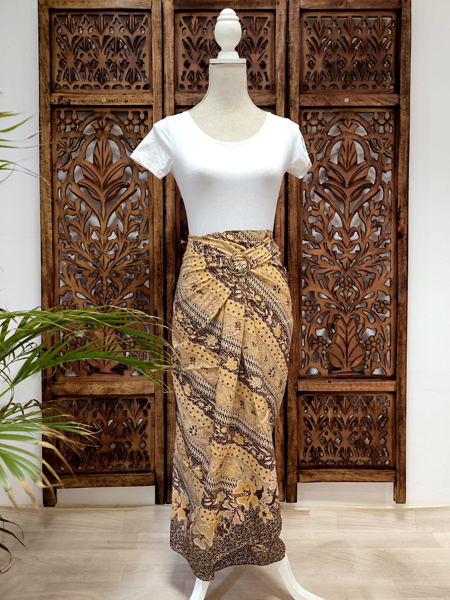 Wikkelrok sarong Laras Salem (met gesp)