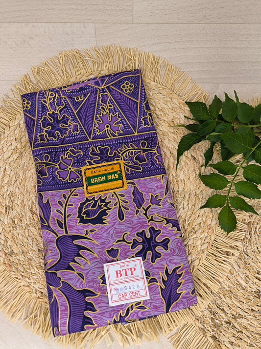 Traditionele sarong Prada Bali Burung Lila