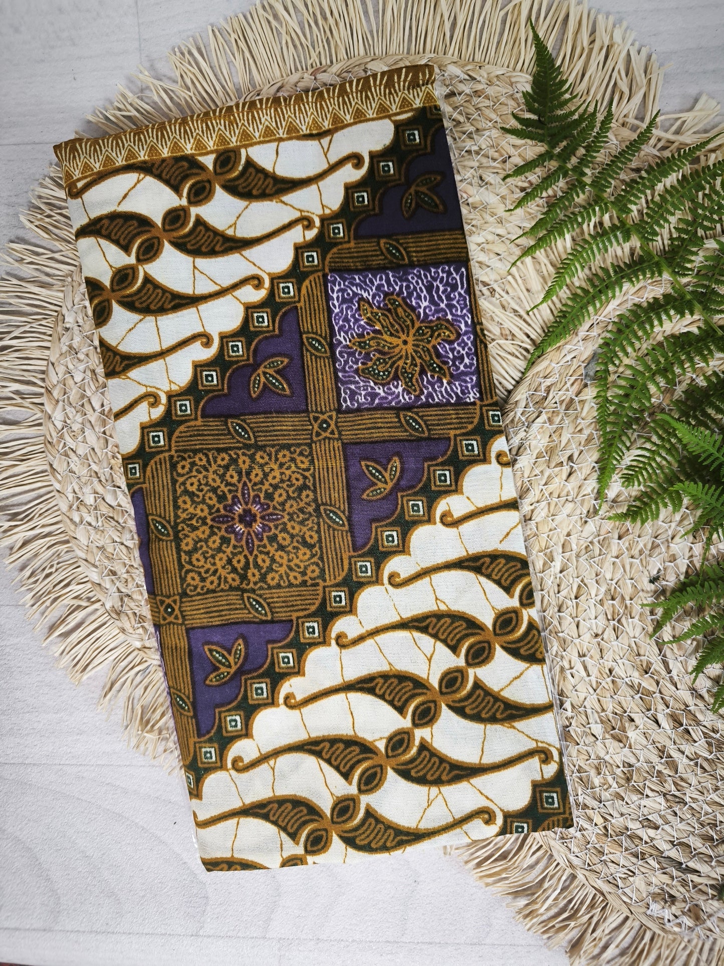 Traditionele sarong Ratu Adil model 4 - paars