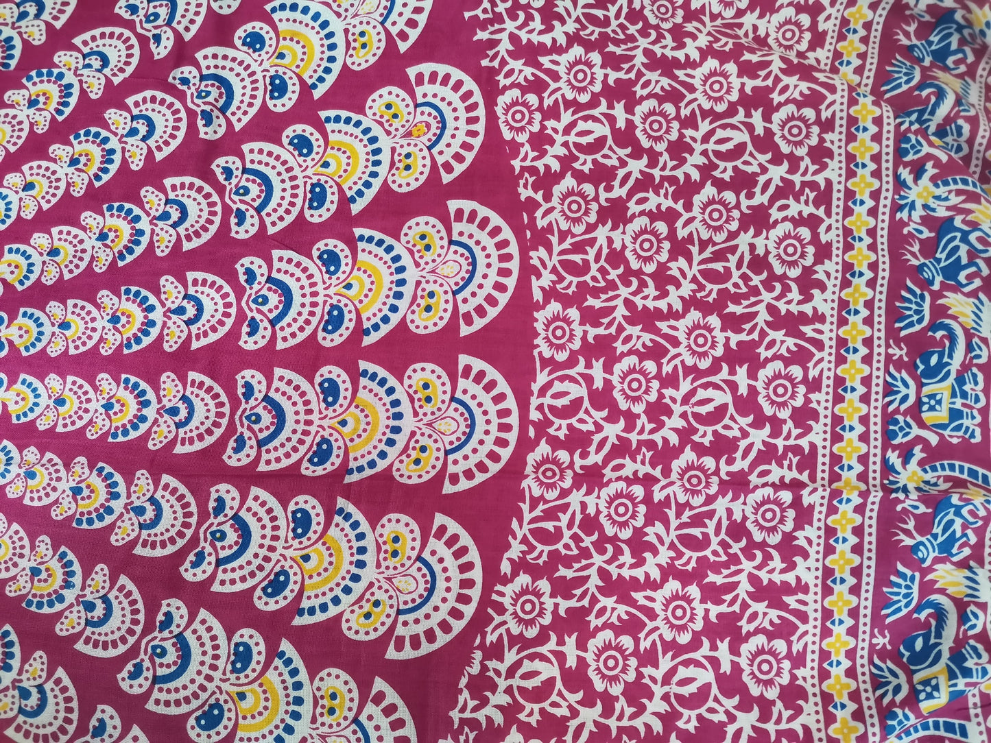 Pareo mandala - fuchsia