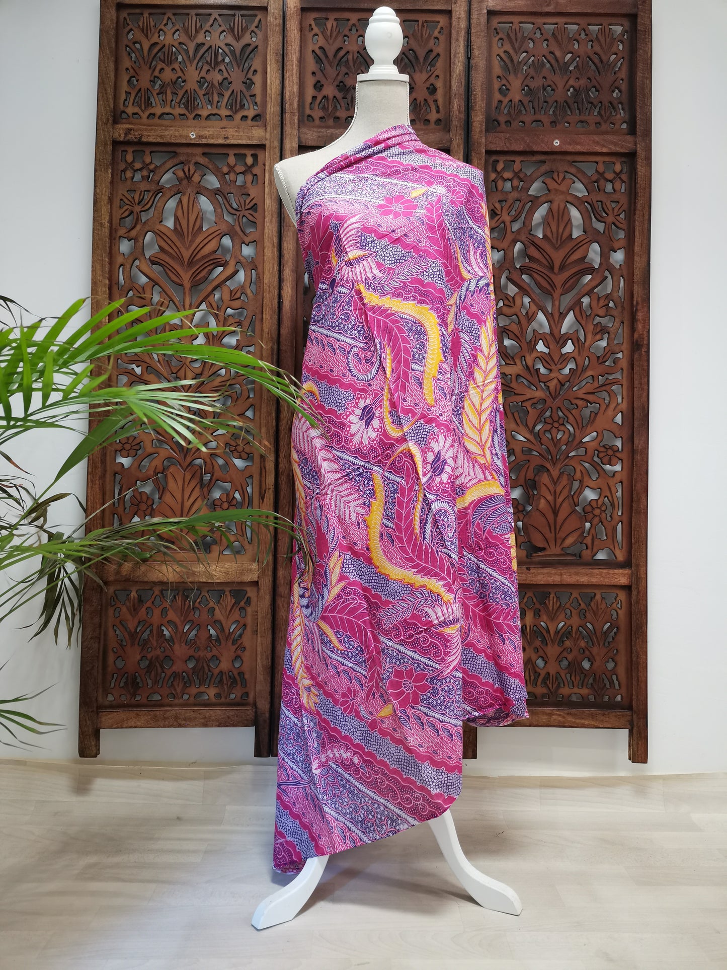 Pareo batik - fuchsia