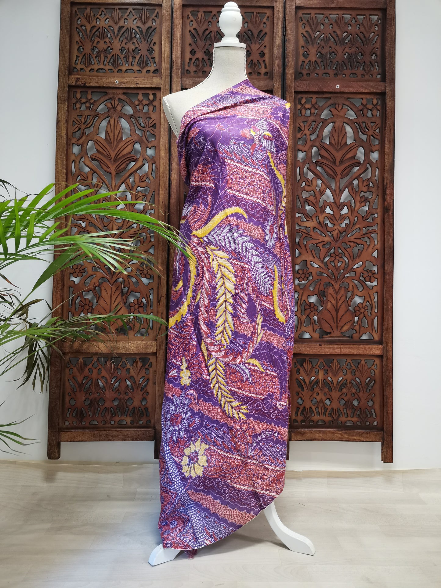 Pareo batik - paars