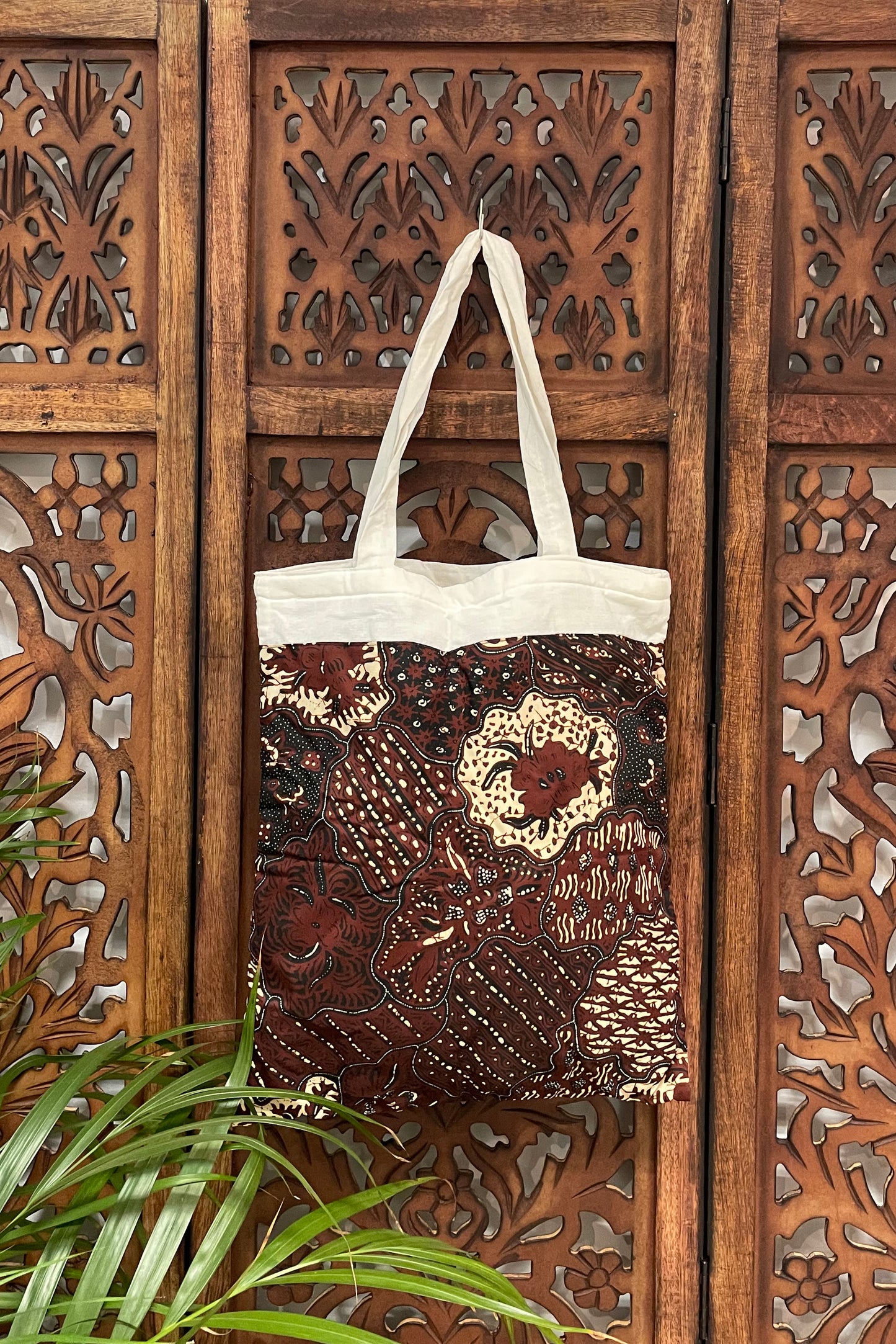 Schoudertas, gevoerd met rits. Tote bag, kleine shopper model 5
