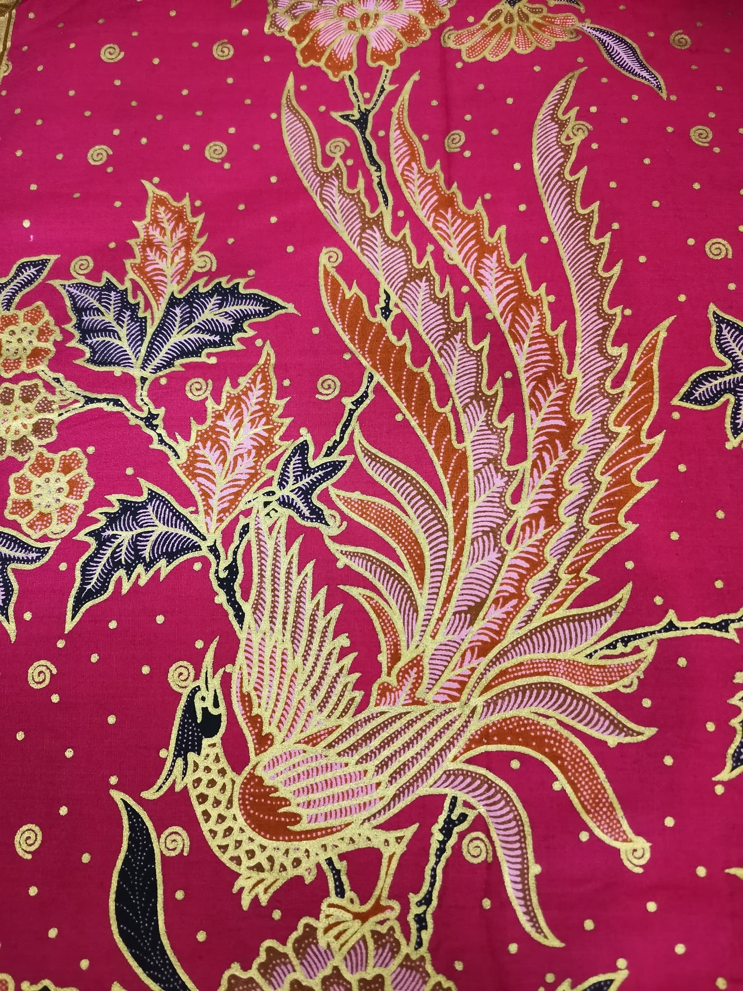 Zomerjurk, piramide vorm, fuchsia