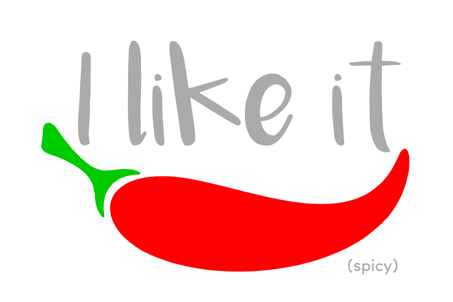 Schort I like it hot