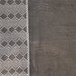 Heren sarong, sarung tenun, geweven en dichtgenaaid, grijs