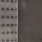 Heren sarong, sarung tenun, geweven en dichtgenaaid, grijs