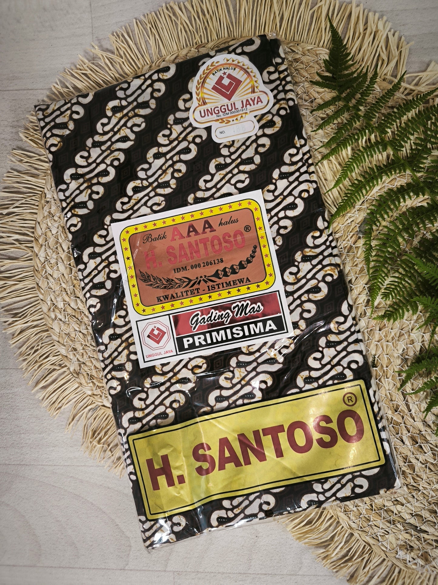 Traditionele sarong Santoso No. 49
