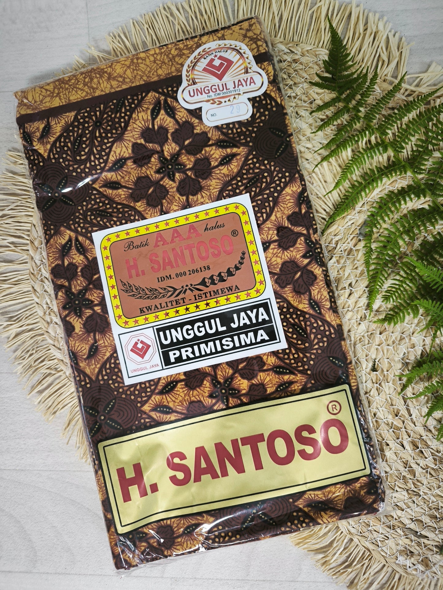 Traditionele sarong Santoso No. 225