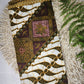 Traditionele sarong Ratu Adil model 4 - roze/paars