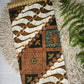Traditionele sarong Ratu Adil model 4 - groen