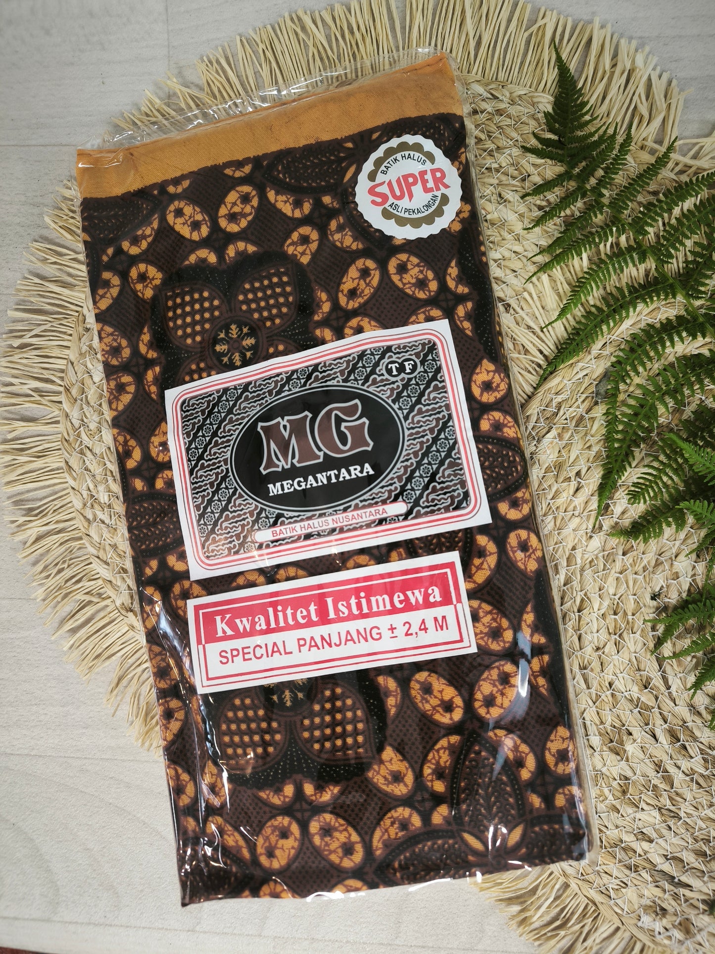 Traditionele sarong MG Megantara, extra lang (Motief 12)