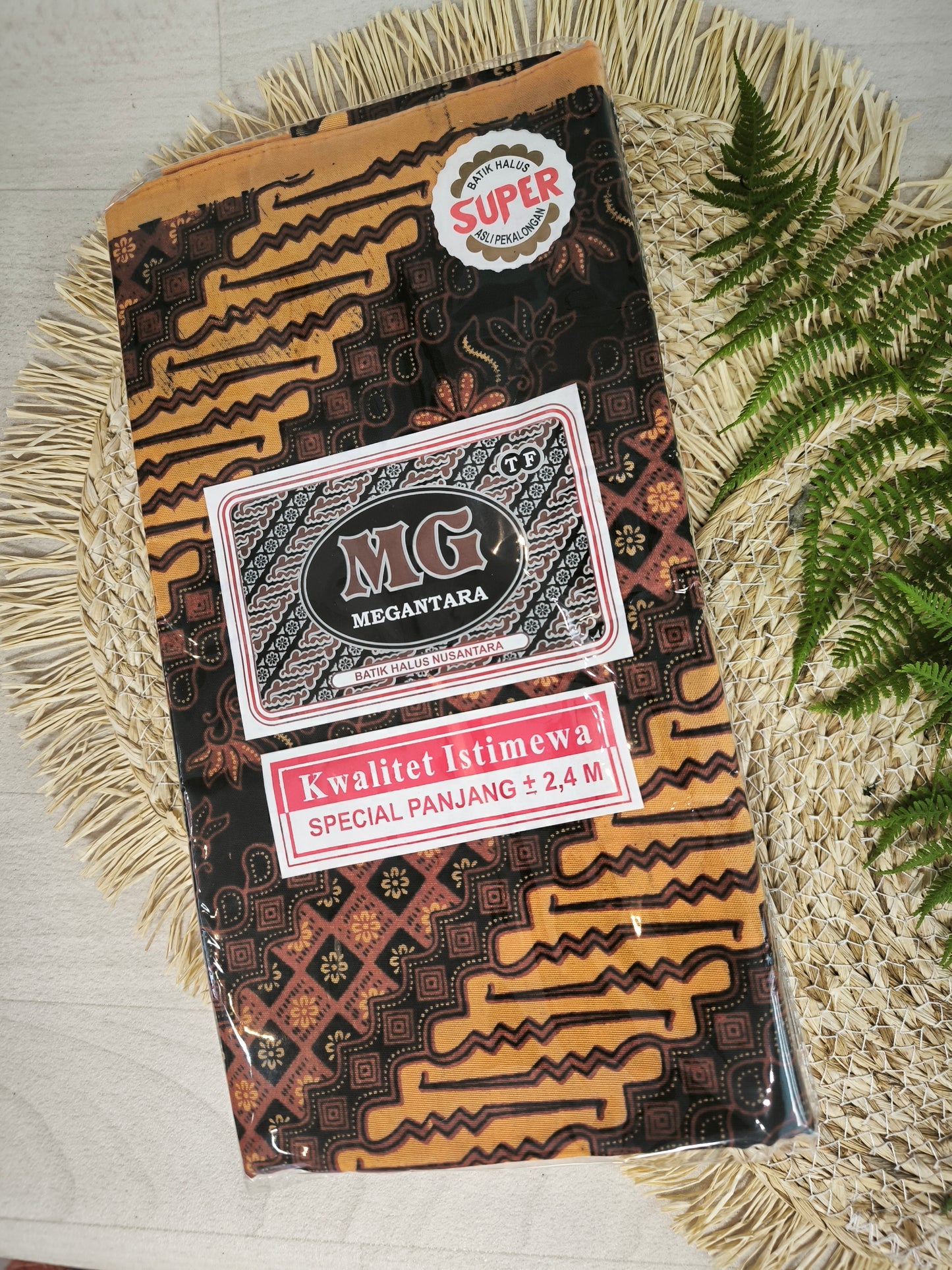 Traditionele sarong MG Megantara, extra lang (Motief 1)