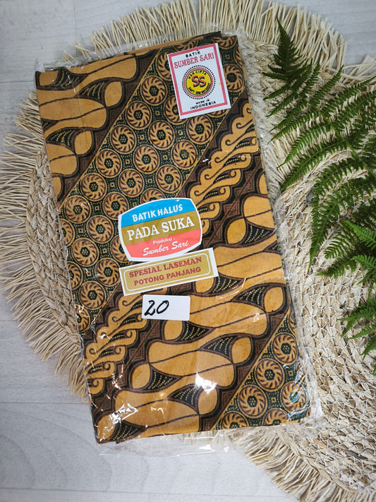 Traditionele sarong Pada Suka patroon 19