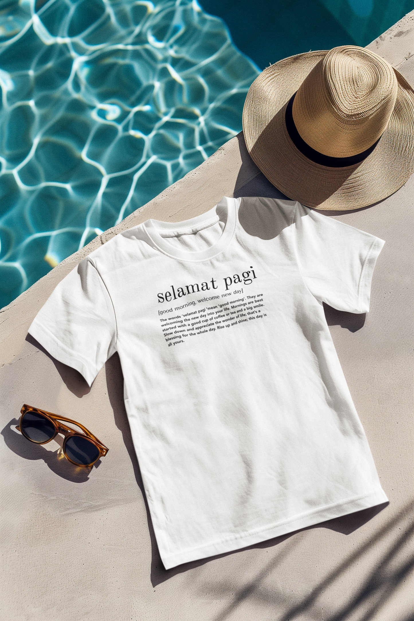 T-shirt Selamat pagi