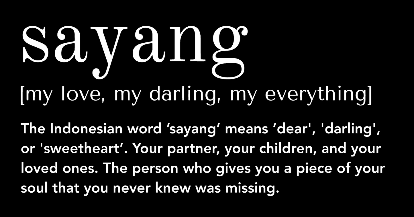 T-shirt Sayang