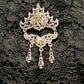 Broche Kebaya / Selendang - Zilver