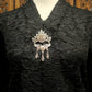 Broche Kebaya / Selendang - Zilver