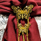 Broche Kebaya / Selendang - Vlinder Goud