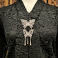 Broche Kebaya / Selendang - Vlinder Zilver