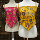 Batik top - geel