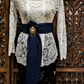 Slendang Navy, zonder broche