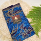 Traditionele sarong Prada Batik Bali - Feniks donkerblauw