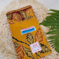 Traditionele sarong Prada Bali Batu Bulan Burung - geel