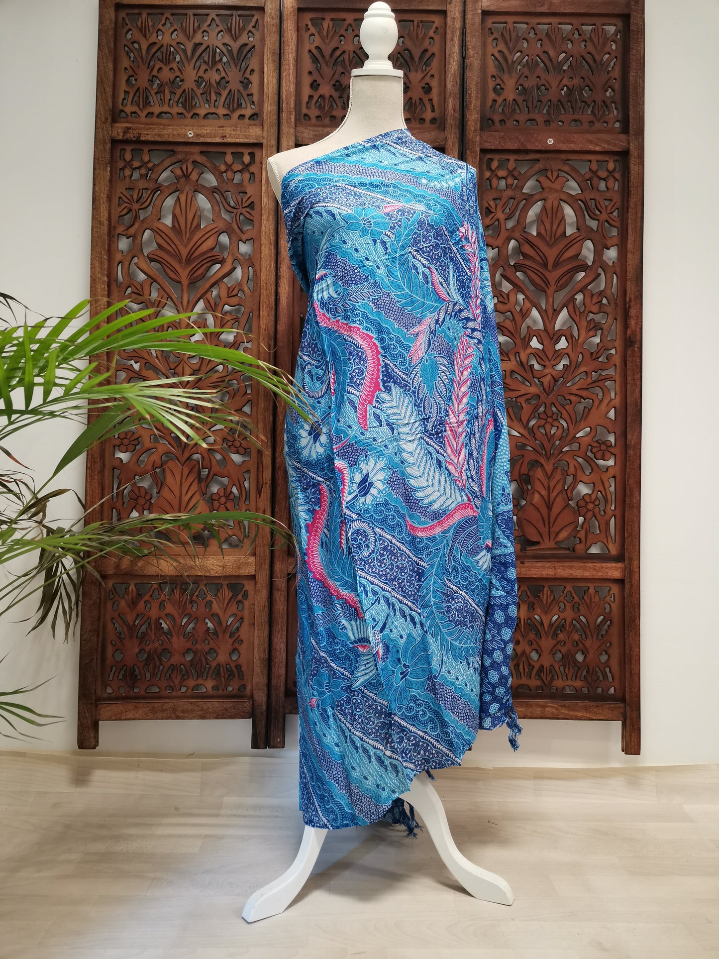 Pareo Batik - Lichtblauw