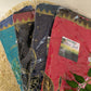 Traditionele sarong Batik Mas - Turquoise