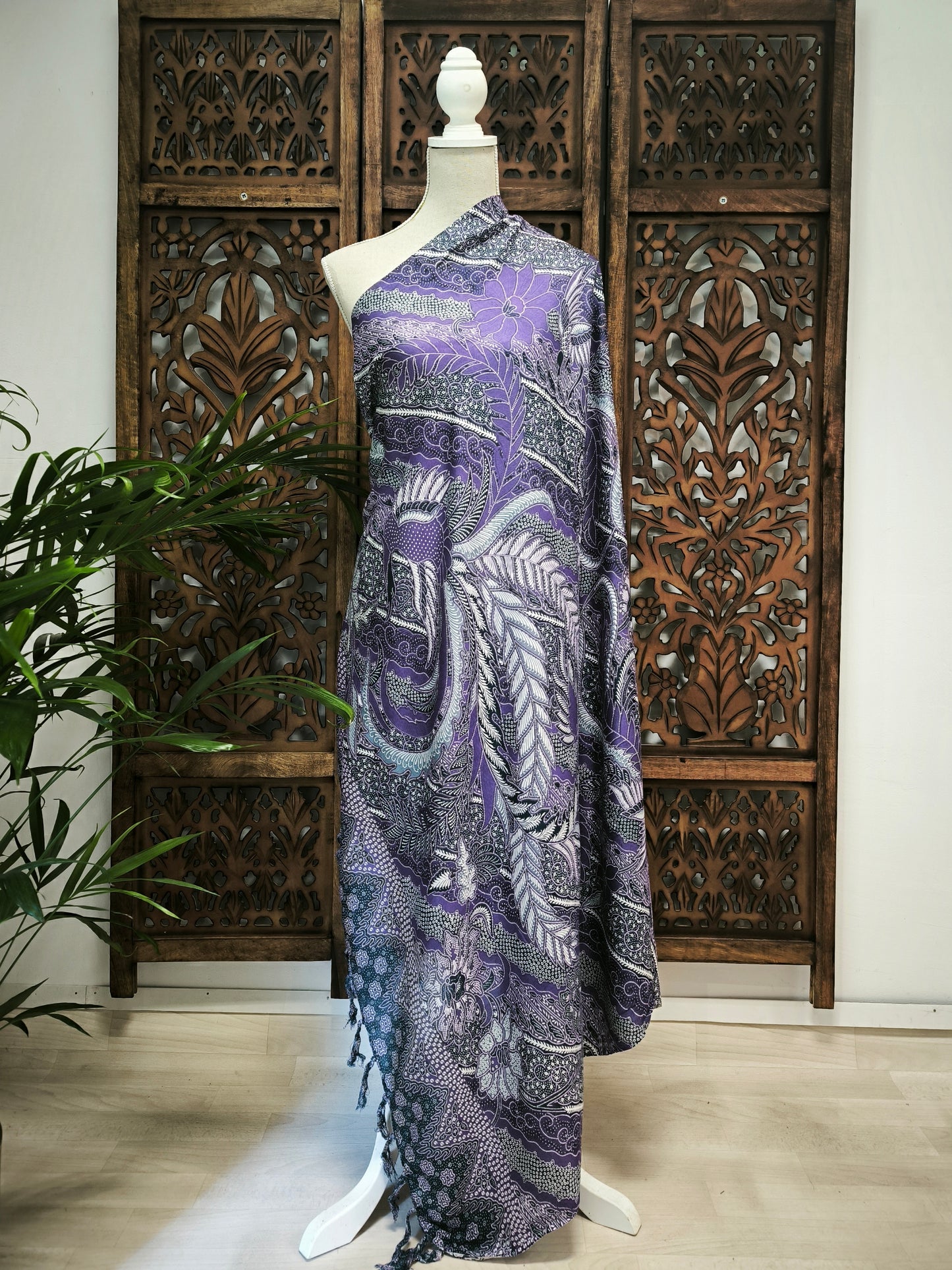 Pareo batik - paars