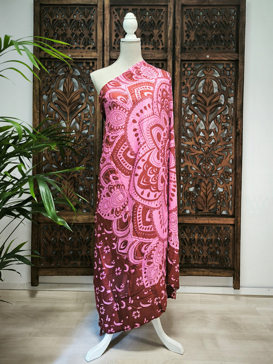Pareo mandala - roze