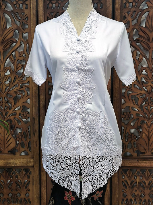 Kebaya met korte mouwen