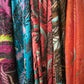 Pareo batik padi - blauw