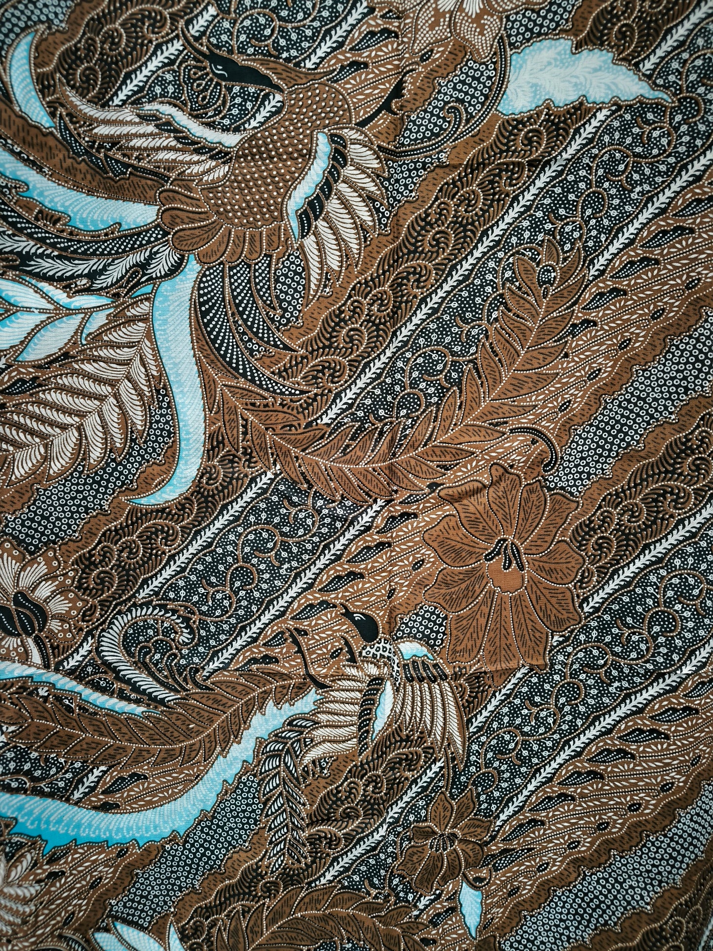 Pareo batik padi - bruin