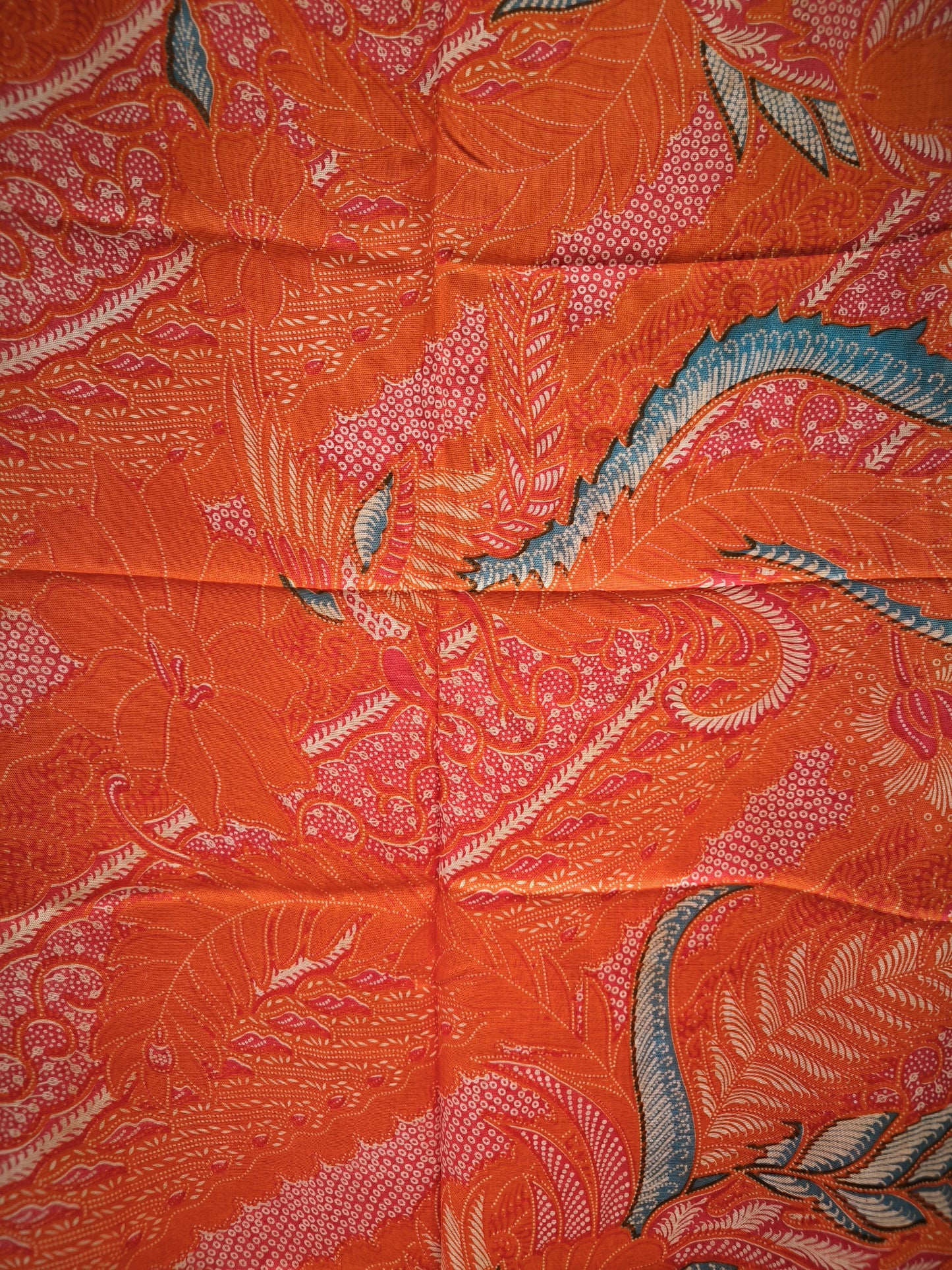 Pareo batik padi - oranje