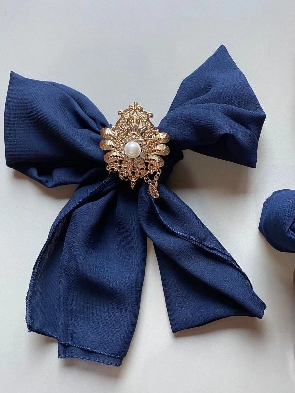 Slendang Navy, zonder broche