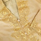 Kebaya oker, kebaja traditioneel, geel met borduur, maat S t/m XXL