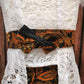 Set sarong en kebaya, wit, kindermaten
