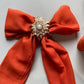Slendang oranje, zonder broche