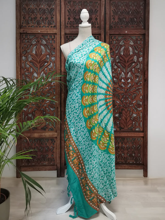 Pareo mandala - turquoise