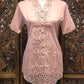 Kebaya met korte mouwen