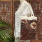 Schoudertas, gevoerd met rits. Tote bag, kleine shopper model 5