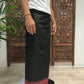 Travelsarong met gekleurde band - verschillende kleuren