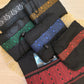 Travelsarong met gekleurde band - verschillende kleuren