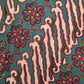 Wikkelrok sarong Lereng Dusty of Coklat met gesp