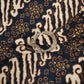 Wikkelrok sarong Lereng Dusty of Coklat met gesp