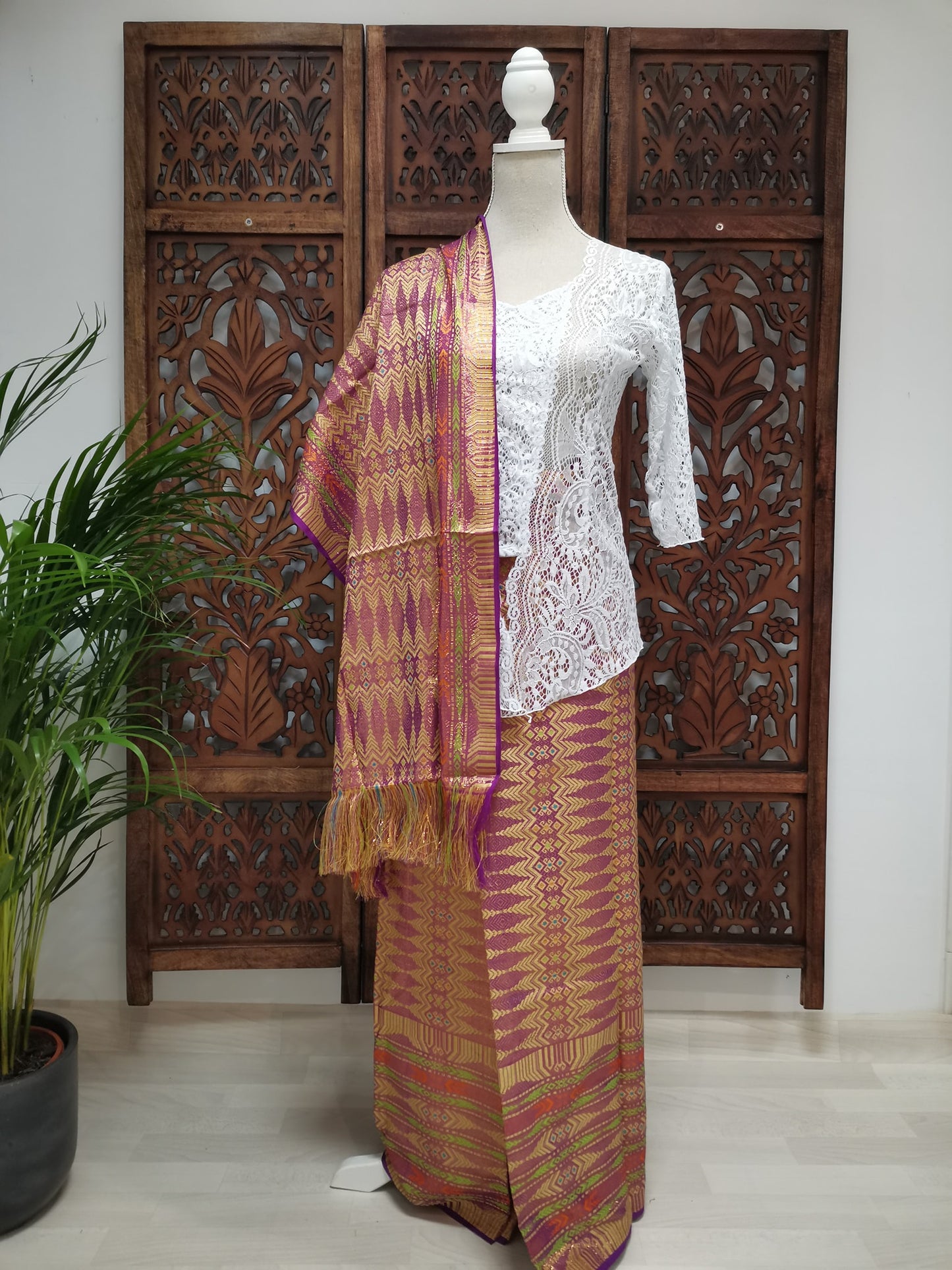 Songket met slendang