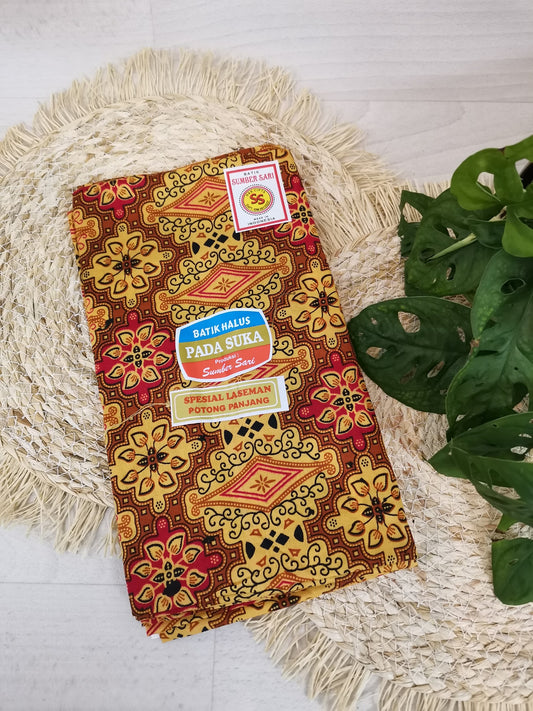 Traditionele sarong Pada Suka patroon 1