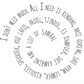 T-shirt All I need is....